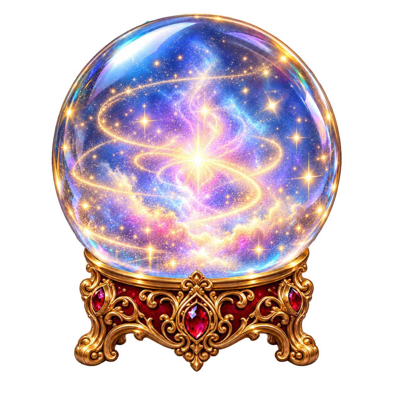 Magical crystal ball
